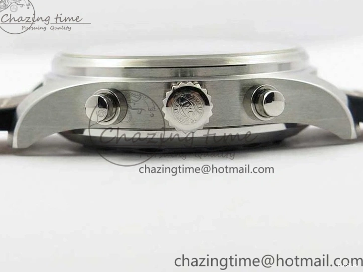 MIROTIME 0109 Pilot Chrono IW377726 ZF 1:1 Best Edition Green Dial on Brown Leather Strap A Trendsetting 7125